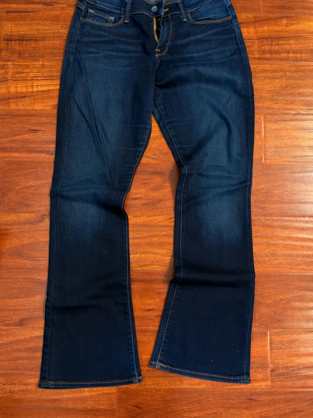 Lucky Brand Deep Indigo Flare Jeans